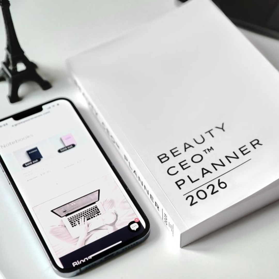 BEAUTY CEO™ PLANNER 2026 | Grey