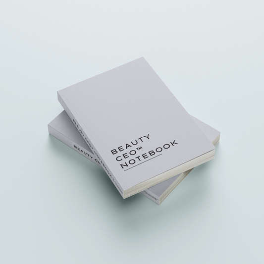 Beauty CEO™ Notebook | Grey