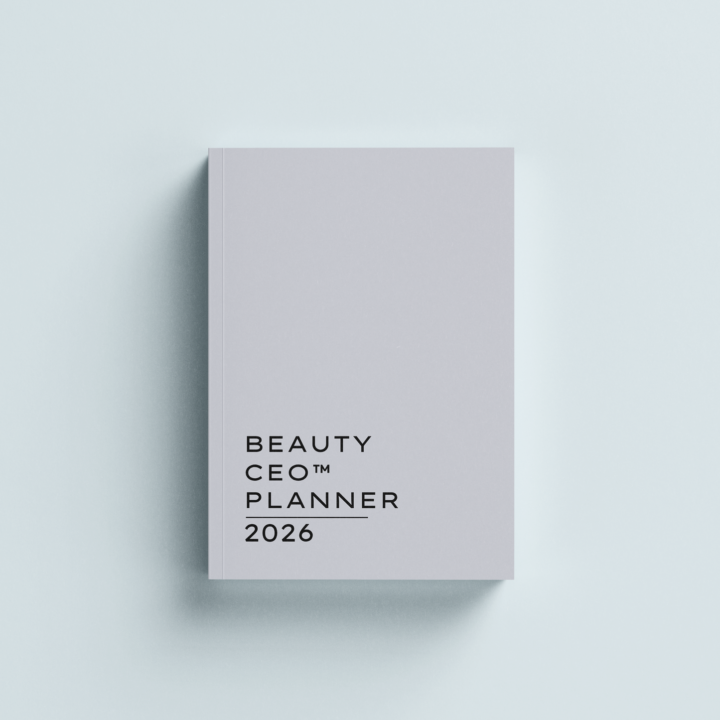 BEAUTY CEO™ PLANNER 2026 | Grey