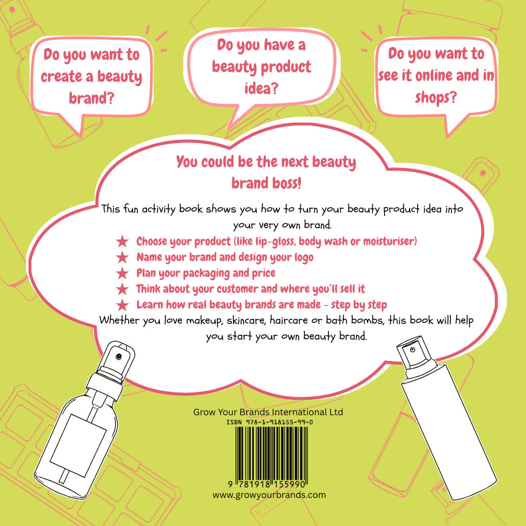 Pre-Order - Glow Up! Create Your Own Beauty Brand