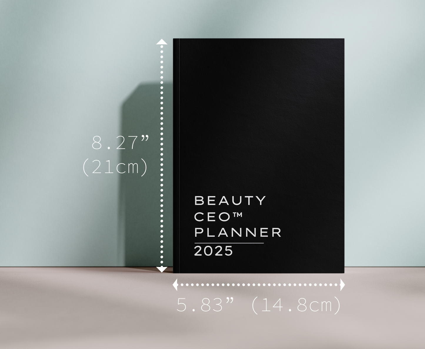 BEAUTY CEO™ PLANNER 2025 | Charcoal Black