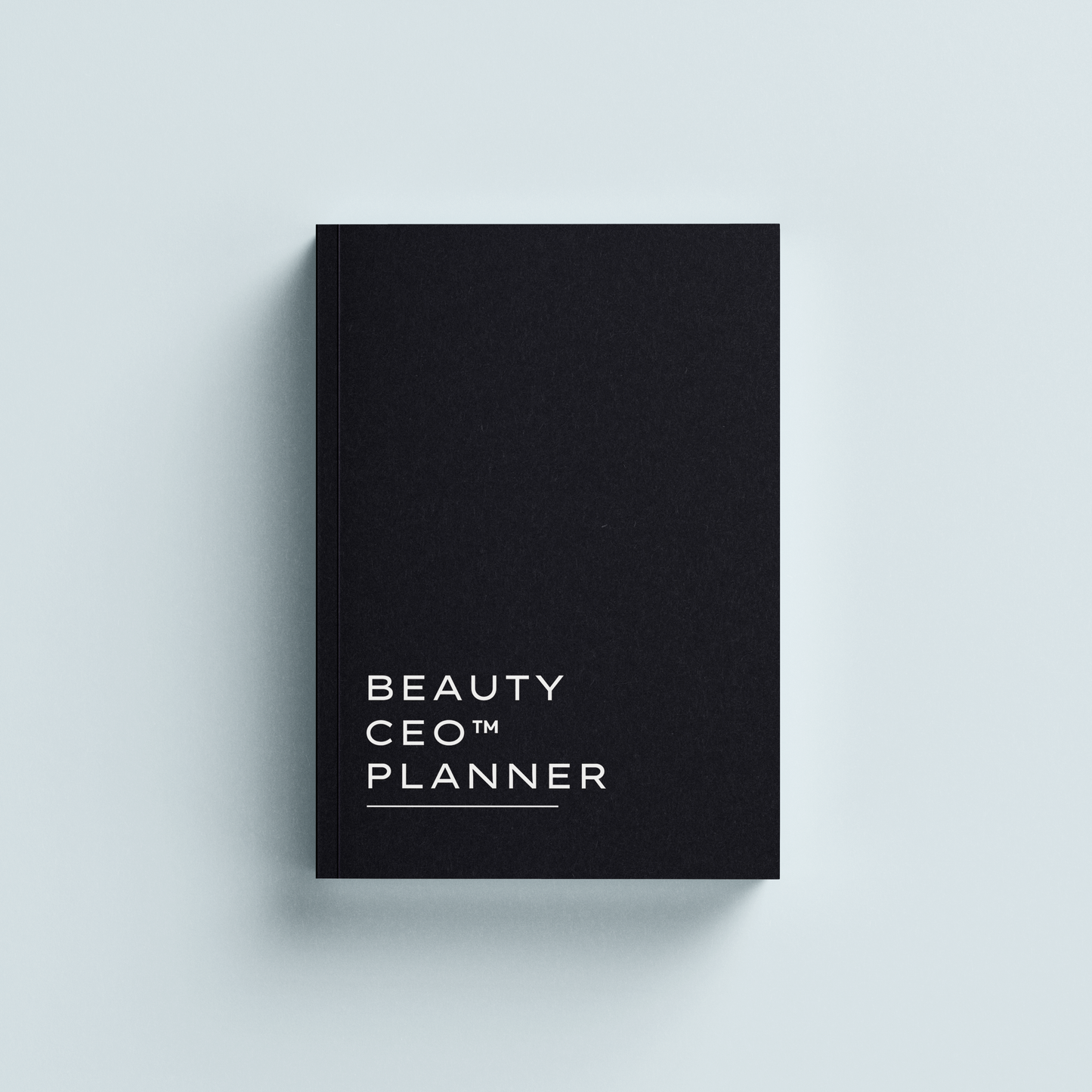 BEAUTY CEO™ PLANNER | Charcoal Black Undated