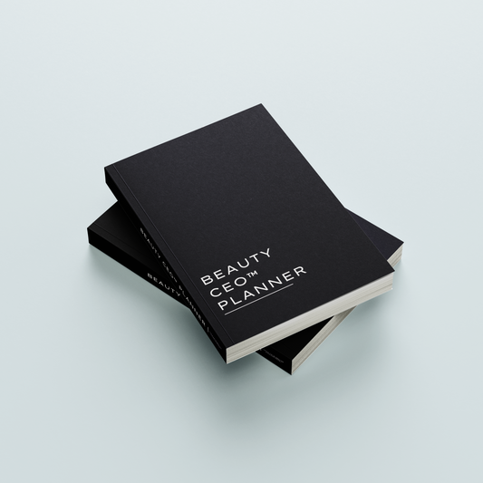 BEAUTY CEO™ PLANNER | Charcoal Black Undated