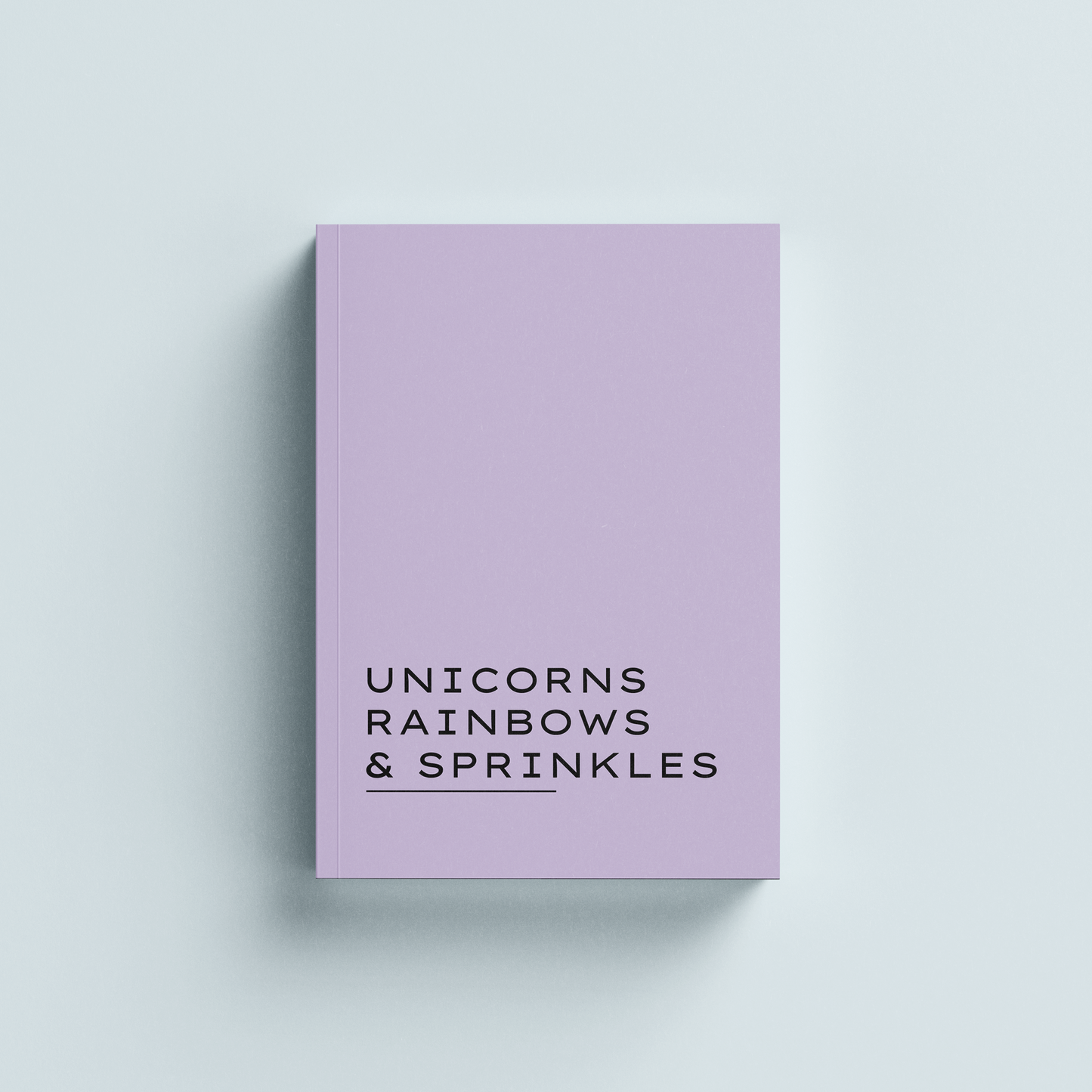 Unicorns Rainbows & Sprinkles Notebook