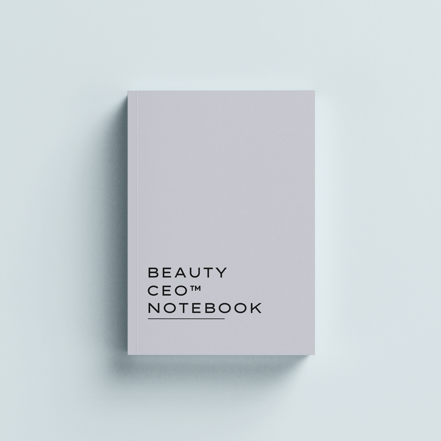 Beauty CEO™ Notebook | Grey