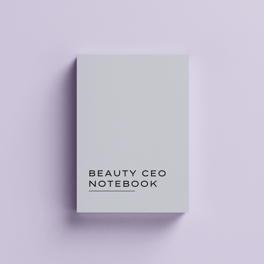 Beauty CEO™ Notebook | Grey