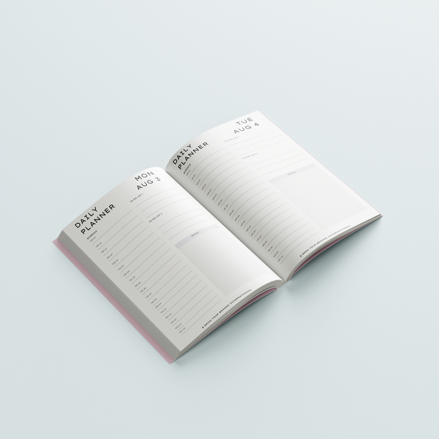 BEAUTY CEO™ PLANNER 2026 | Pink