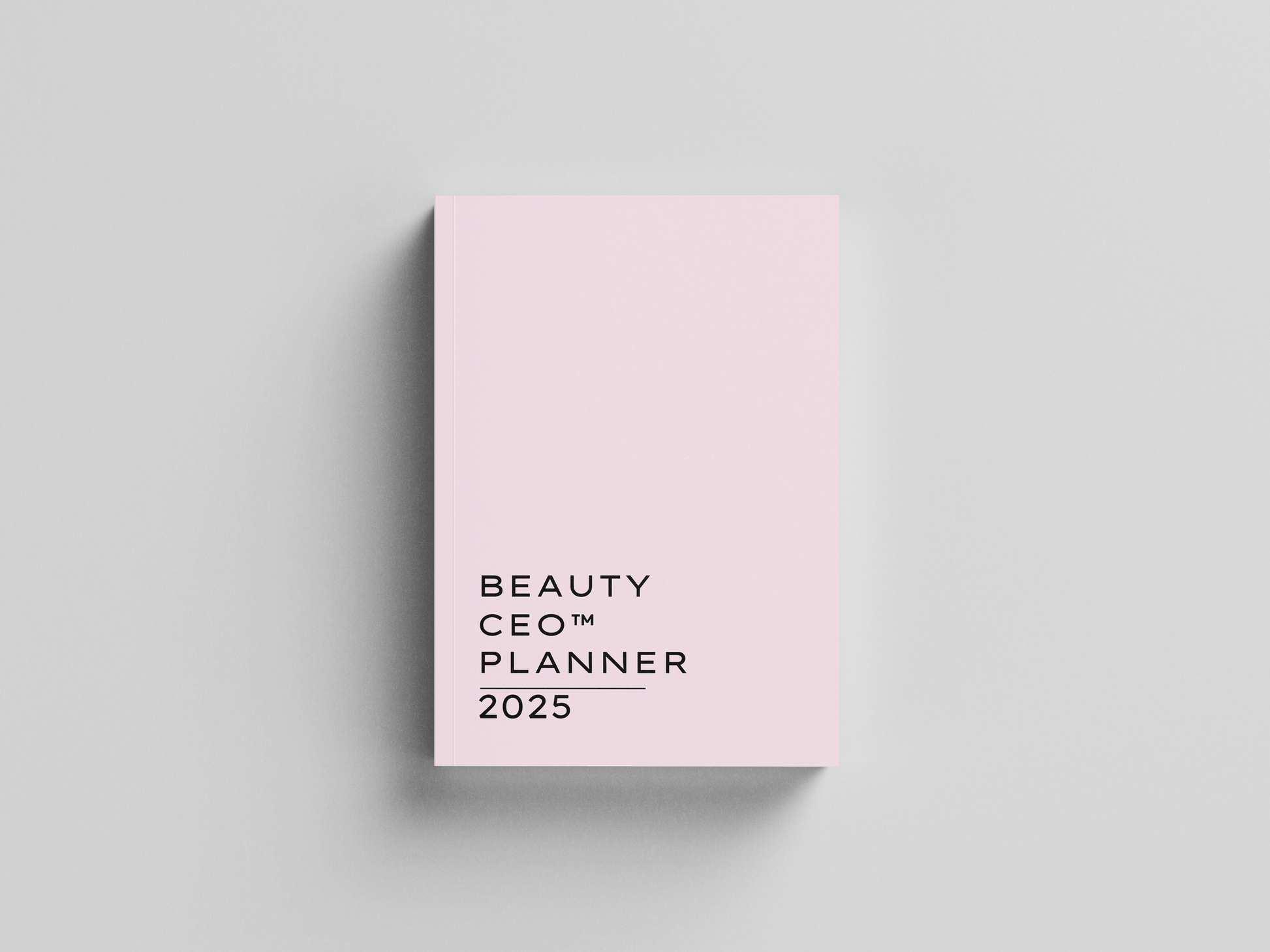 Beauty CEO Planner 2025 - front image