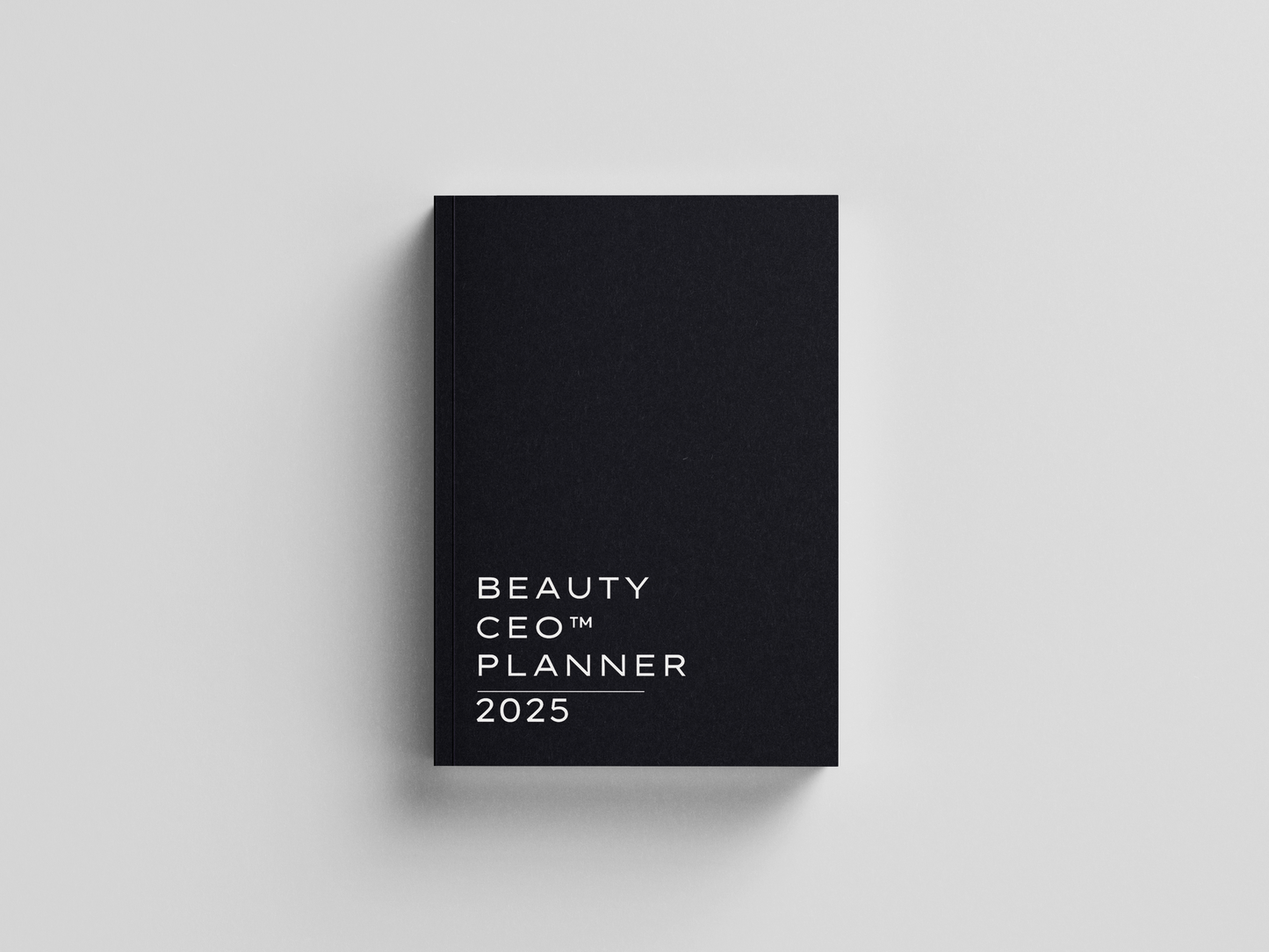 BEAUTY CEO™ PLANNER 2025 | Charcoal Black