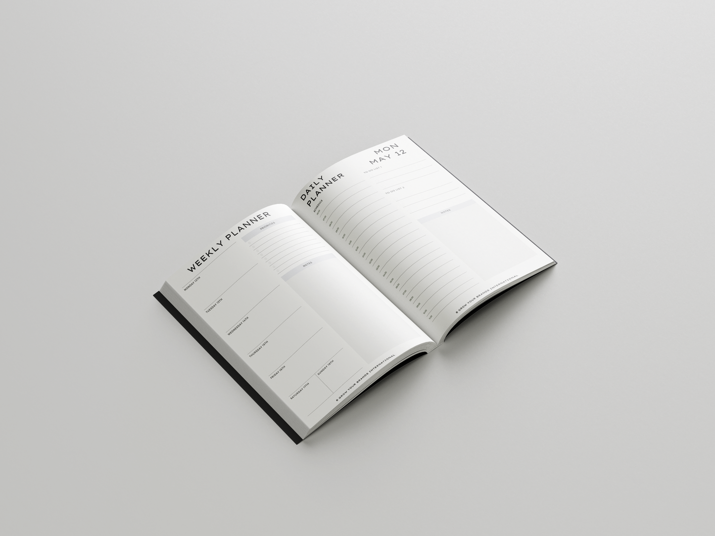 BEAUTY CEO™ PLANNER 2025 | Charcoal Black