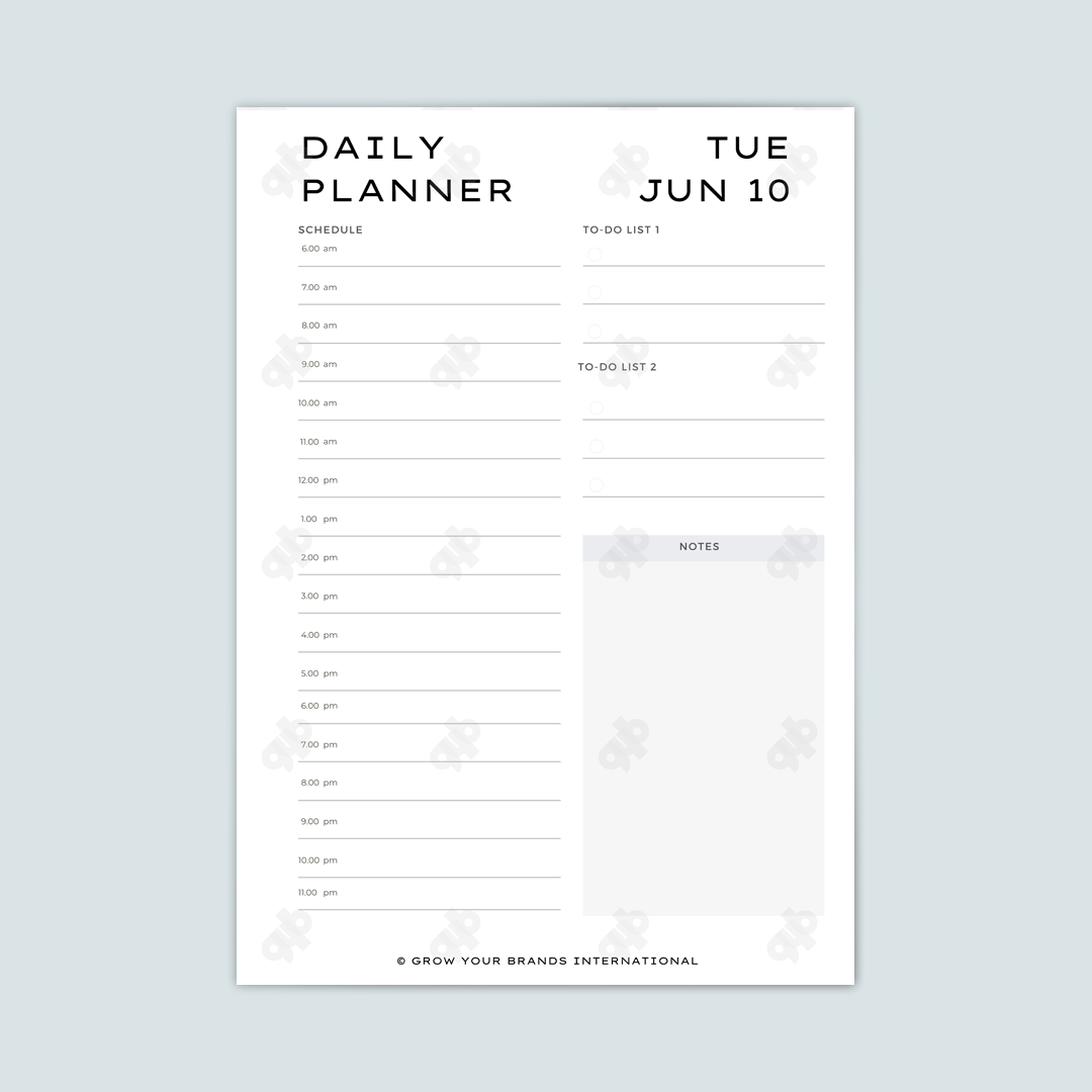 BEAUTY CEO™ PLANNER 2025 | Charcoal Black