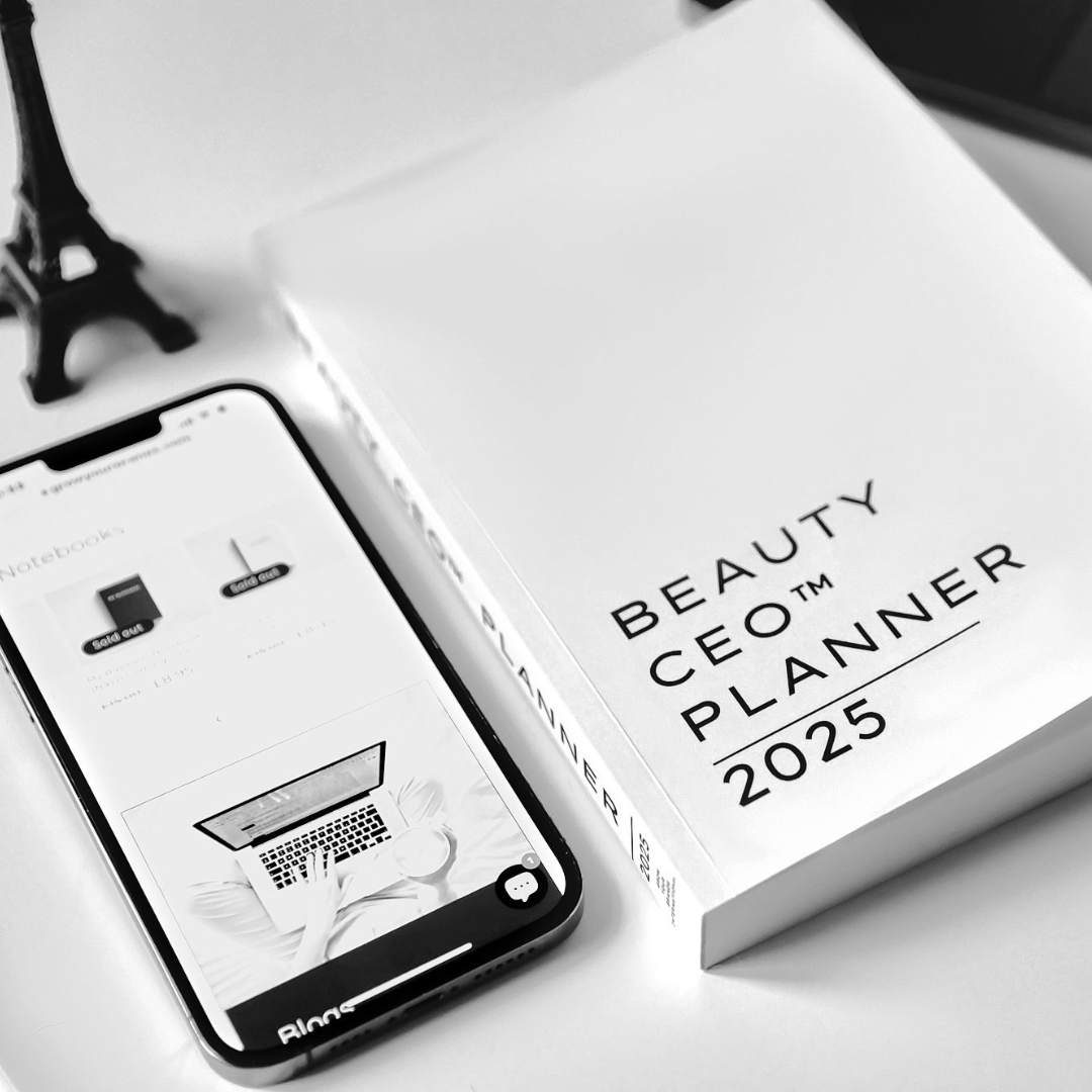 BEAUTY CEO™ PLANNER 2025 | Grey