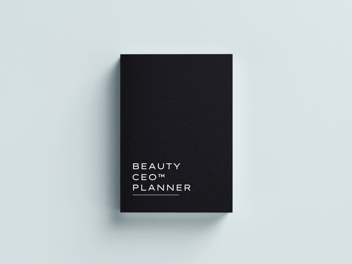BEAUTY CEO™ PLANNER | Charcoal Black Undated