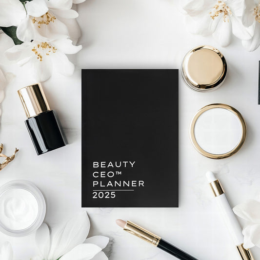 BEAUTY CEO™ PLANNER 2025 | Charcoal Black